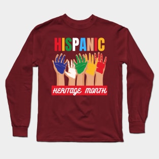 Hispanic Heritage Month Long Sleeve T-Shirt